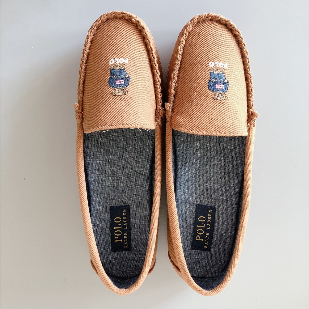 Ralph Lauren Teddy bear slippers size 10 women’s shoes - Picture 4 of 15